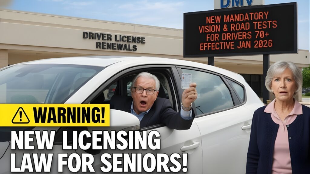 U.S. Driving License Changes in 2026: Key Rules for Drivers Aged 70 and Older