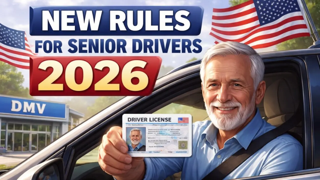 New U.S. Driver’s License Rules for Seniors Begin February 1, 2026