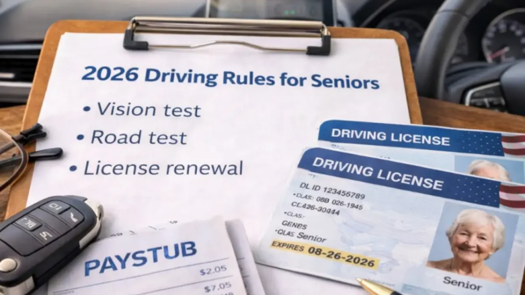 New U.S. Driving License Rule for Seniors Starts Feb 1, 2026: Key Changes for Drivers Over 70