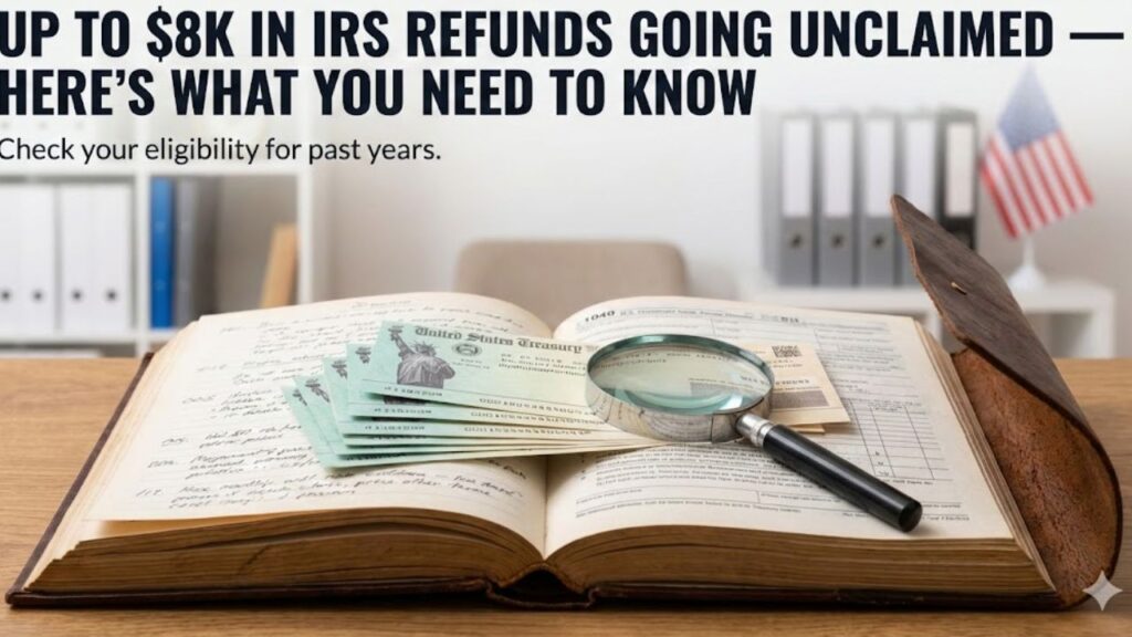 Up to $8K in IRS Refunds Going Unclaimed — Here’s What You Need to Know